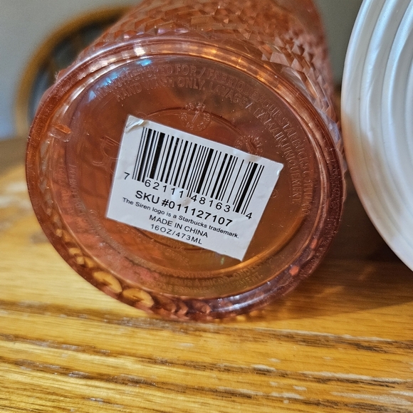 Starbucks Set Of 2 Tumblers 16oz Cold Cup - Picture 6 of 8